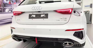 Kit de Carrocería para <span class=keywords><strong>AUDI</strong></span> A3 2021 a Buen <span class=keywords><strong>Precio</strong></span>, Mejora a <span class=keywords><strong>RS3</strong></span>, Incluye Ensamblaje de Parachoques Delantero y Trasero con Rejilla - Product Image 4