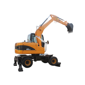 High Quality ELORRY EL85L Wheel and Crawler Mini Hydraulic Excavator Caterpillar Excavator for Sale ECE EPA - Product Image 2