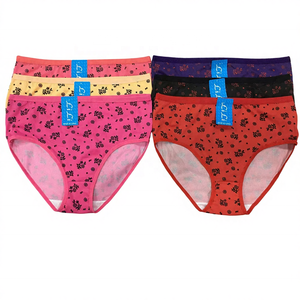 Amysi 535 #   Meistverkaufte Preisgünstige Damen-Unterwäsche mit Hohem Bund und Blumenmuster aus Milchseide für Frauen Mittleren Alters aus dem Pazifik - Product Image 2