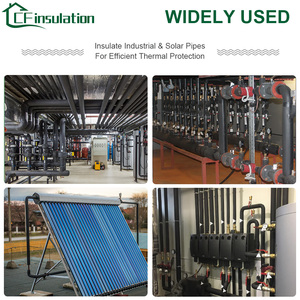 Isolation CF Ruba Tubes d'isolation en mousse de caoutchouc NBR/PVC <span class=keywords><strong>pré</strong></span>-fendus Isolation des tuyaux d'eau chaude/réfrigérés - Product Image 3