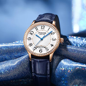 Reloj De negocios De lujo De marca Original para Mujer, pulsera De esfera minimalista, Movimiento Ciudadano, rectángulo personalizable, Reloj De Mujer - Product Image 1