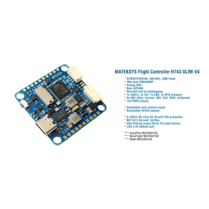 Matek Mateksys H743 SLIM V4 STM32H743VIT6 Dual ICM20602 Blackbox 2-8S F7 Contrôleur de vol 30.5x30.5 FPV pour drones DJ1 RC - Product Image 3