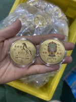 Jetons vierges en métal durable de 40 mm, gravés au laser et imprimés UV, pour la personnalisation de souvenirs, de décisions et de jetons de musée, et comme cadeaux de bienvenue