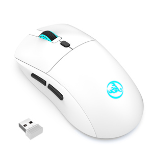 Ratón Inalámbrico HXSJ T20 2.4Ghz, Óptico, IC, Recargable de 650mAh, 6 Botones, 4800DPI Ajustable, Retroiluminado, para Oficina y Juegos - Product Image 1