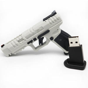 Flashdisk USB Bentuk Pistol Chiavetta Custom Terbaru Grosir Flashdisk USB Personal 32gb Pendrive 16gb Memory Stick - Product Image 6