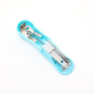 Mini <span class=keywords><strong>grapadora</strong></span> Set Dibujos animados Oficina Útiles escolares Papelería Clip de papel Encuadernación Carpeta Libro Alcantarillado - Product Image 5