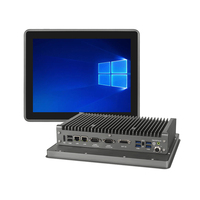 Panel PC Industrial con Pantalla Táctil Capacitiva Integrada de 12.1 Pulgadas, RS485/232/422, Funcionamiento Confiable 24/7, Montaje en Pared