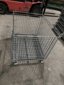 กรงเก็บของแบบพับได้ ทนทาน ใช้ซ้ำได้ รับน้ำหนักได้มาก ชุบกัลวาไนซ์ - Product Image 2