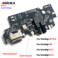 Placa flexible con conector de puerto de carga USB y chip IC para Umidigi A7 Pro, A9, A11, A11 Pro Max, A13, A15, Bison F3 5G - Piezas de PCB para cargador