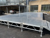 Plateforme de Scène en Aluminium pour DJ, Éclairage, Concerts, Mariages et Événements – Prix Abordable