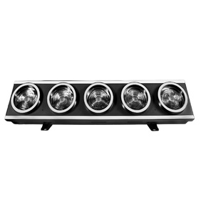 QSE Lighting 850W COB LED Matrix Light 5*150W Golden White Pixel <span class=keywords><strong>Mapping</strong></span> avec anneaux auxiliaires RGB pour club - Product Image 4