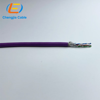 Câble de communication LAN intérieur/extérieur, câble Ethernet industriel Cat5e UTP 4pr 24awg pour caméra CCTV