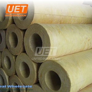 Isolation de <span class=keywords><strong>tuyaux</strong></span> en laine de roche basaltique des Philippines à prix abordable, densité 100 kg/m³, avec feuillard d'aluminium ignifuge pour isolation de <span class=keywords><strong>tuyaux</strong></span> et tubes - Product Image 5