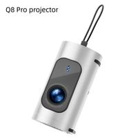 Mini projecteur 5G WIFI Q8Pro, décodage vidéo 1080P 4K, projecteur de cinéma maison intérieur/extérieur, projecteur portable, projecteur 4K