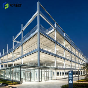 Edificio de Estacionamiento de Estructura de Acero de Múltiples Niveles con Certificación UL, Estructura Central para Terminal de Almacenamiento Logístico Industrial de Gran Altura - Product Image 1