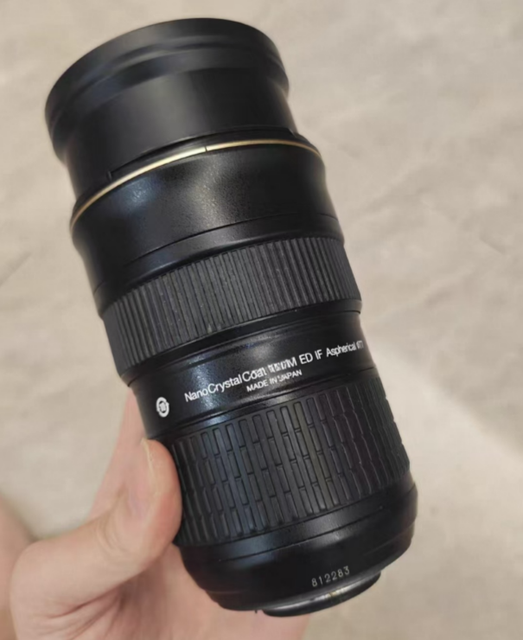 High Performance F Mount Full Frame Standard Camera Zoom Lens AF-S Nikkor 24-70mm f/2.8G ED
