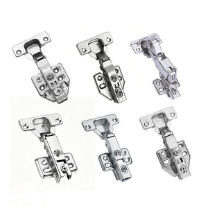 Charnière à trois voies à amortissement total, silencieuse, hydraulique 3D, avec amortisseur à petit angle pour porte de placard - Product Image 5