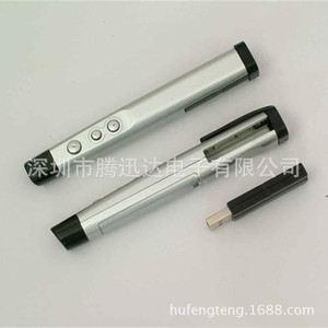 TB-13 รีโมทเลเซอร์ไร้สาย 2.4G สำหรับงานนำเสนอ PPT พร้อมตัวรับสัญญาณ USB ระยะ 10 เมตร - Product Image 2