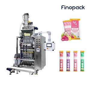 Máquina <span class=keywords><strong>de</strong></span> envasado vertical <span class=keywords><strong>de</strong></span> polvo multi-línea para sobres <span class=keywords><strong>de</strong></span> bebidas en polvo, máquina <span class=keywords><strong>de</strong></span> fabricación <span class=keywords><strong>de</strong></span> sobres <span class=keywords><strong>de</strong></span> polvo multi-línea VFFS para empaquetado <span class=keywords><strong>de</strong></span> barras <span class=keywords><strong>de</strong></span> electrolitos hidratantes - Product Image 1