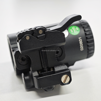 Hunting Optic Sight 3X22mm Fixed 3X Magnifier Scope Quick Release Mount Aluminum Alloy Compatible Red Dot Sight Combination