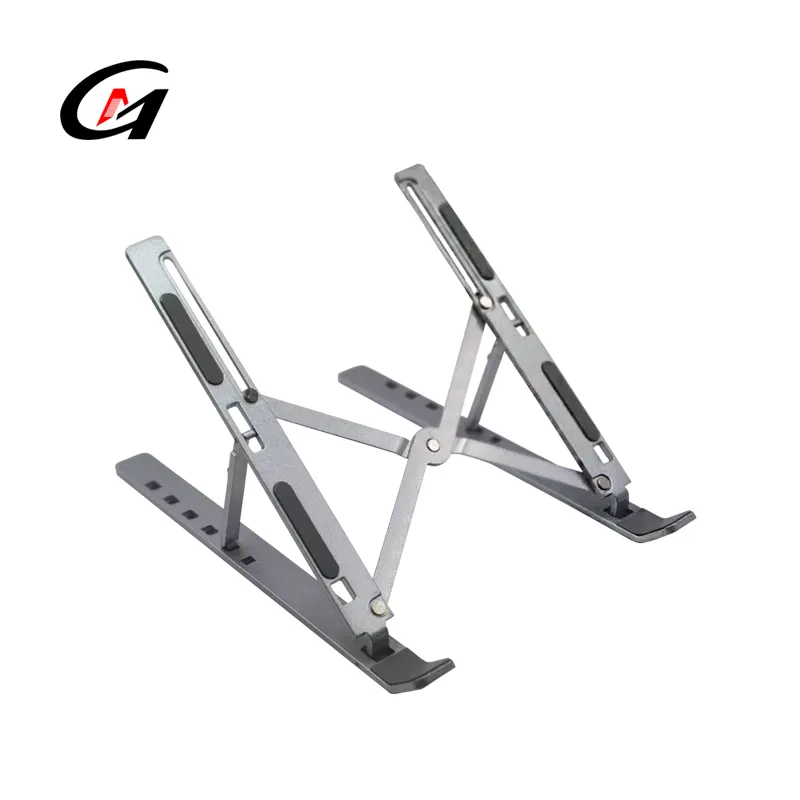 N3 Kantoor Display Verstelbare Ergonomische Rotatie Aluminium Cooling Opvouwbare Notebook Stand