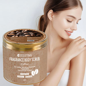 Crema Exfoliante Hidratante y Blanqueadora para Piel Grasa y Frescura Durante Todo el Día, Crema Facial y Corporal con Aroma a Café - Product Image 5