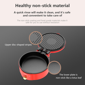 Máquina para Hacer Crepas Eléctrica, Ahorradora de Energía, Antiadherente, Automática, de Doble Cara, para Hacer Panqueques Grandes - Product Image 5