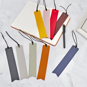 Marcador de Libros de Cuero PU Estilo Vintage, Clip Reutilizable para Libros, Separador de Páginas Práctico para Escritores y Amantes de la Lectura - Product Image 1