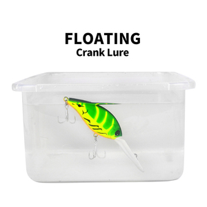 Señuelos de Pesca Crank de 12.5cm y 24.5g, Señuelo Duro con Ojos 3D, 5 Colores, Señuelos Artificiales Biónicos, Señuelo Flotante de Superficie - Product Image 3