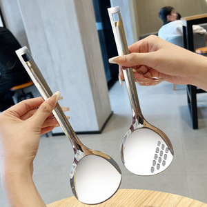 Juego de espátulas de acero inoxidable 304, 2 piezas, utensilio de cocina multiusos para freír y rehurgutinar, uso en la cocina - Product Image 2