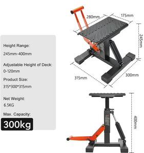 Venta directa de fábrica: Herramientas de reparación de motocicletas, plataforma elevadora hidráulica, soporte elevador ajustable <span class=keywords><strong>para</strong></span> motocicletas - Product Image 3