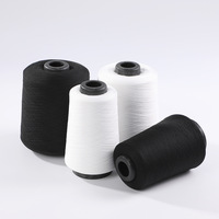 Fil à coudre élastique DTY en polyester mercerisé teint en filière, 100 % polyester, 150D/48F, 1000g, marque YH, écologique, vente en gros