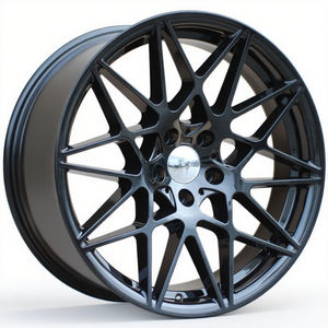 Jantes en alliage légères pour la conduite en ville, 16-18 pouces, 4x100 PCD, noires, pour Mini <span class=keywords><strong>Cooper</strong></span> <span class=keywords><strong>Fiat</strong></span> <span class=keywords><strong>500</strong></span> - Product Image 4