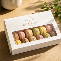 Boîte Cadeau de Luxe Personnalisée pour Baklava avec Fenêtre, Emballage Premium Héritage Royal du Moyen-Orient, Dorure à la Feuille d'Or