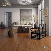 Carreaux de sol en bois de haute qualité, surface mate, design bois, couleur marron, pour chambre et salon, 200x1200mm, carreaux haut de gamme