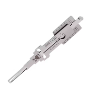 Herramienta de Cerrajería LS-51 para Lishi HU64 2 en 1, Herramienta de Apertura y Decodificación Lishi 2 en 1
