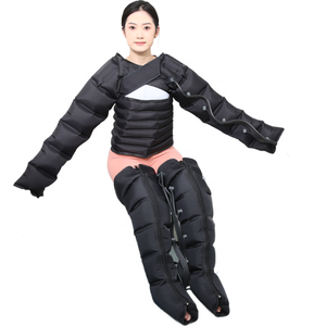 Bolsa de aire eléctrica portátil 6-Sistema de terapia de recuperación de relajación Botas Compresión de aire Masajeador de piernas - Product Image 6