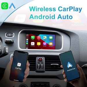 Wireless <span class=keywords><strong>Apple</strong></span> Carplay modulo Auto Android per Volvo XC60 XC70 S60 S80 V60 V70 V40 (2011-2019) Mirror Link Decoder Car AI Box - Product Image 2