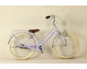Bicicleta Urbana de 27 Pulgadas al por Mayor, Bicicleta de Ciudad de 6 Velocidades con Canasta y Cuadro de Acero al Carbono, Personalizable - Product Image 3