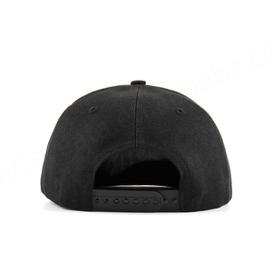 OEM ODM personnalisé 5 panneaux à bord plat Snapback Cap Woven Tag Seamtape Printing Broderie personnalisée Motif tropical pour la performance - Product Image 6