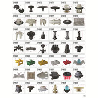 Accessoires de voiture marché automobile universel en chine Clips de voiture en plastique