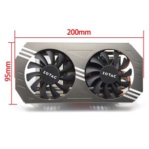 D'origine GTX <span class=keywords><strong>970</strong></span> 4Pin ventilateur Refroidisseur pour ZOTAC GTX <span class=keywords><strong>970</strong></span> <span class=keywords><strong>4</strong></span> GO AMPLI Extrême Core Édition ZT-90101-10P Carte Vidéo avec radiateur Radiateur - Product Image 3