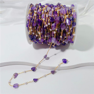 SP Wholesale Women <strong>Necklace</strong> <strong>Pearl</strong> Chain Irregular Natural Stone Beaded Choker <strong>Necklace</strong> Jewelry - Product Image 5