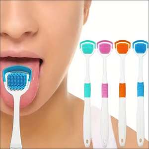 Fabbrica all'ingrosso nuovo Design di plastica pulitore lingua spazzola raschietto per uso domestico per la cura personale della casa - Product Image 4