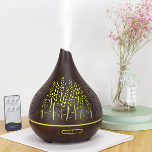 Difusor de Aroma con Acabado Madera JCSY-314M 0.5L con Luz LED y Control Remoto, Humidificador para Uso Doméstico y Comercial - Product Image 4