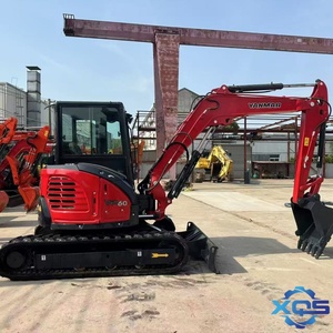 Лидер продаж, большая скидка, Подержанный мини-экскаватор Yanmar VIO60 по заводской цене, японский многочасовой Многофункциональный экскаватор - Product Image 1