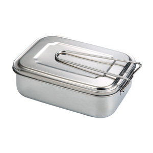 304 Stainless Steel Lunch Box Rectangle Compartment Leak Proof <b>Microwave</b> Safe 301-500ML All People Use - Product Image 3
