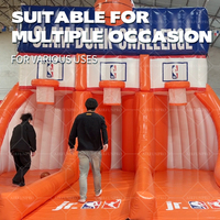 Château gonflable de qualité commerciale en PVC, installation facile, AirFunPro, capacité maximale 10 personnes, taille personnalisée, événements en plein air