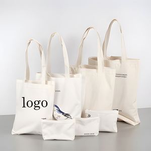 Custom Logo Tote <b>Bag</b> White Poly-Cotton Association Emblem Design | Wholesale Promotional Gifts - Product Image 1