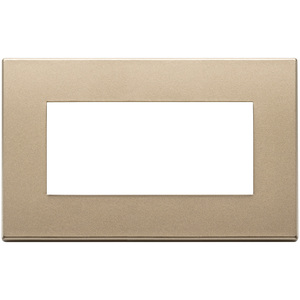 Satin Gold Wall <b>Plate</b> 15 X 9.3 In For <b>Switches</b> - Product Image 1